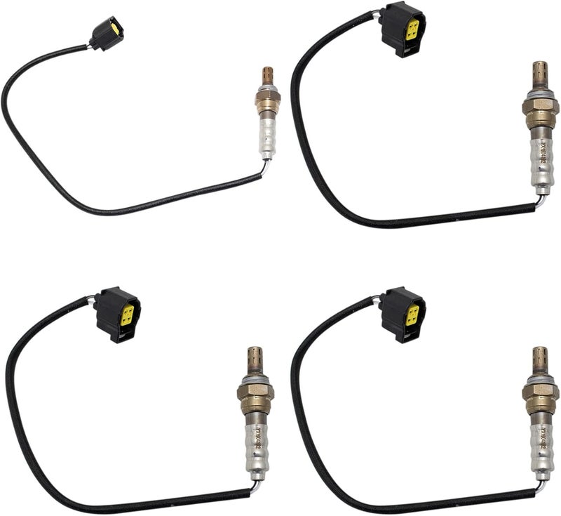 TRQ 4 Piece O2 Oxygen Sensor Compatible with 2014-16 Ram 1500, 2013 Ram 1500, 2012 Ram 1500, 2010 Chrysler 300, 2010 Dodge Charger, 2009 Chrysler 300, 2009 Dodge Charger - Image 3